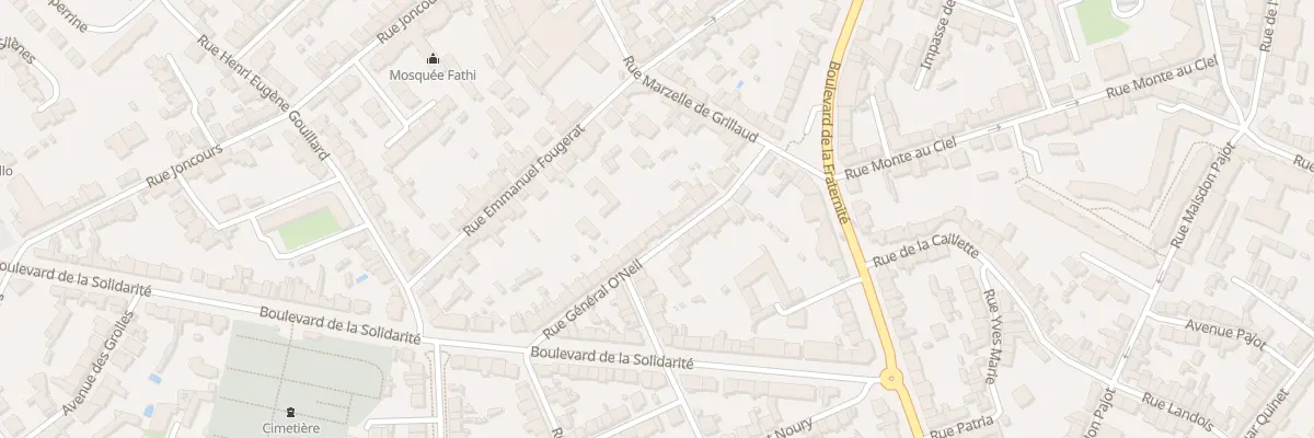 Plan du 12 Rue O Neil à Nantes