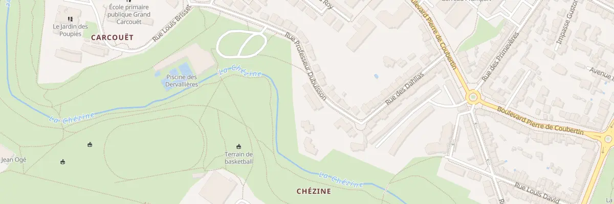 Plan du 5 Rue Professeur Dubuisson à Nantes