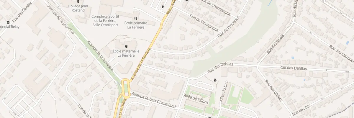 Plan du 10 Rue de Provence à Orvault