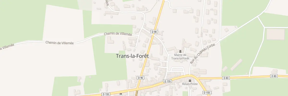 Plan du 11 Rue du Mont-Saint-Michel à Trans-la-Forêt