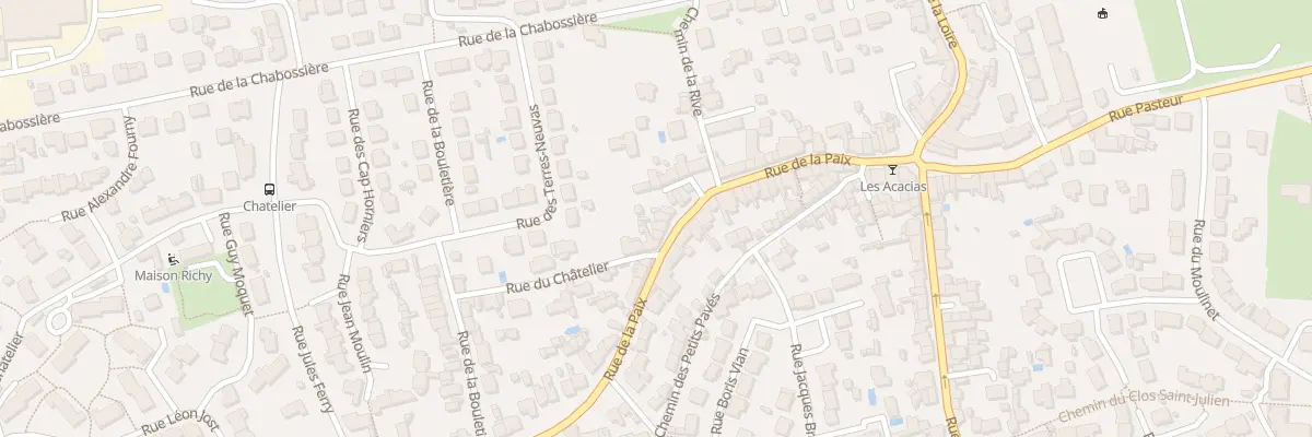 Plan du 26 Rue de la Paix à Bouguenais