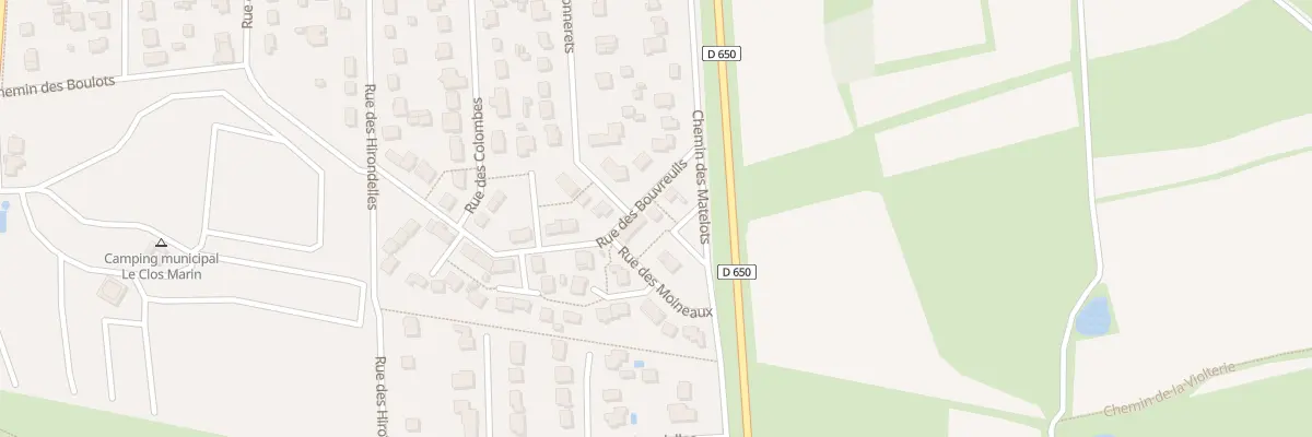 Plan du 20 Rue des Bouvreuils à Pirou