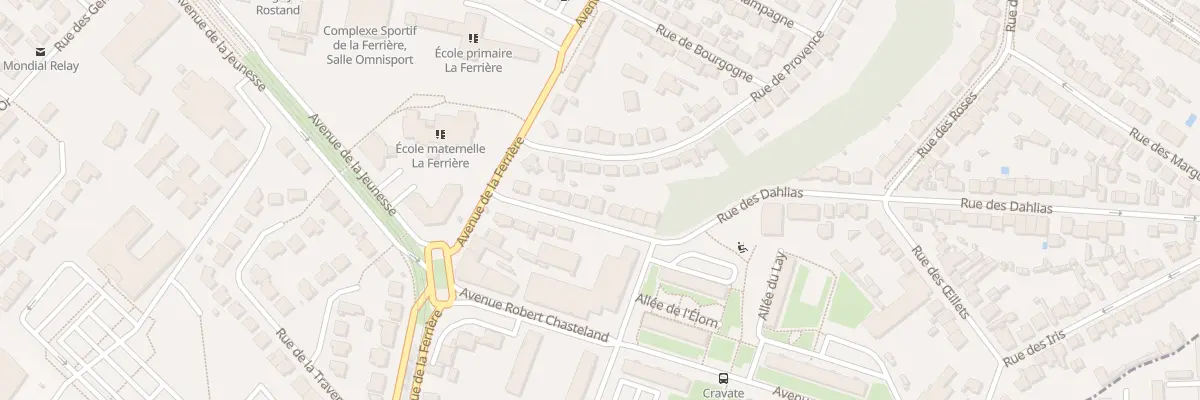 Plan du 72 Rue des Dahlias à Orvault