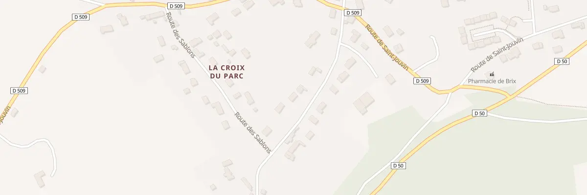 Plan du 18 Rte des Sablons à Brix