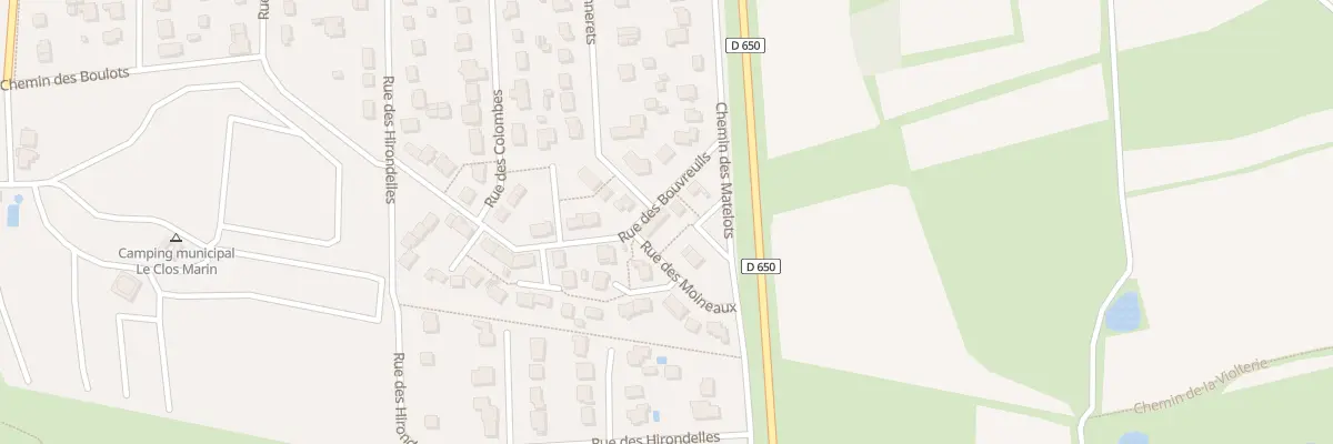 Plan du 18 Rue des Bouvreuils à Pirou
