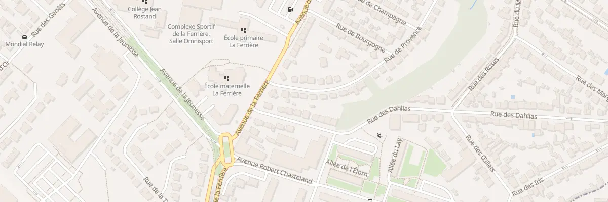 Plan du 8 Rue de Provence à Orvault