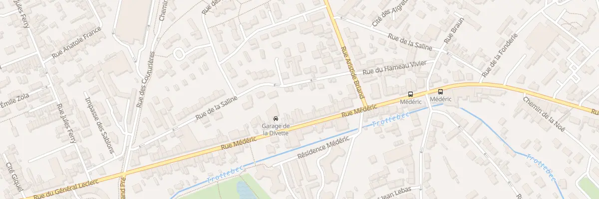 Plan du 65 Rue Médéric à Cherbourg-en-Cotentin