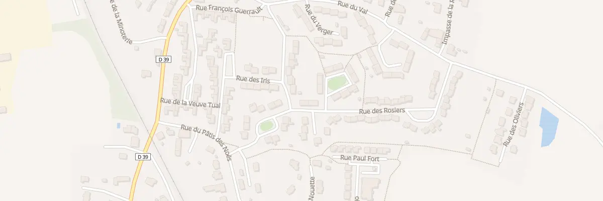 Plan du 16 Rue des Primevères à Saint-Armel