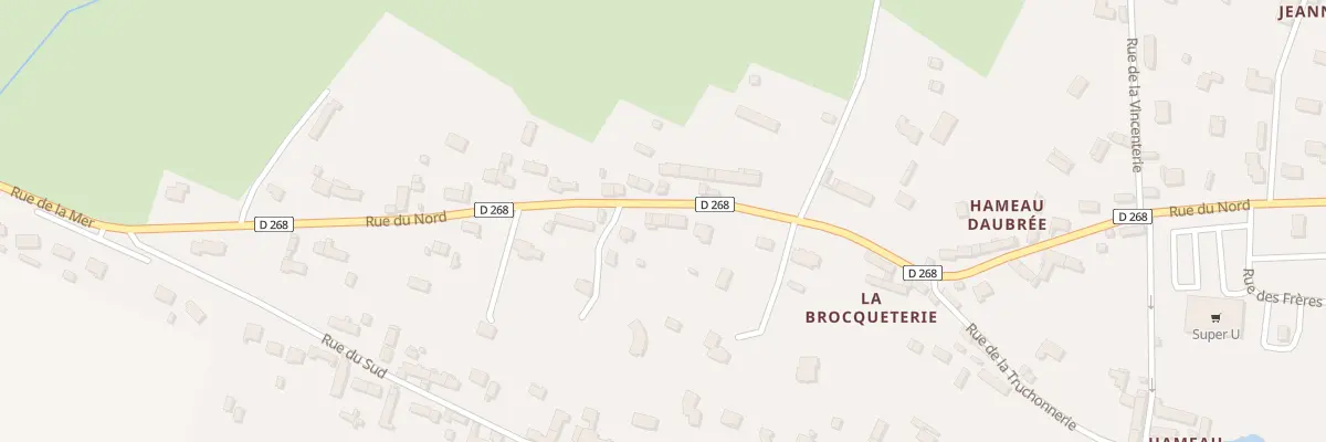 Plan du 62 Rue du Nord-Gouville à Gouville-sur-Mer