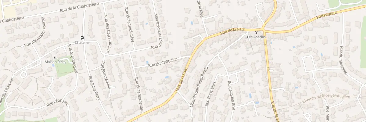 Plan du 36 Rue de la Paix à Bouguenais