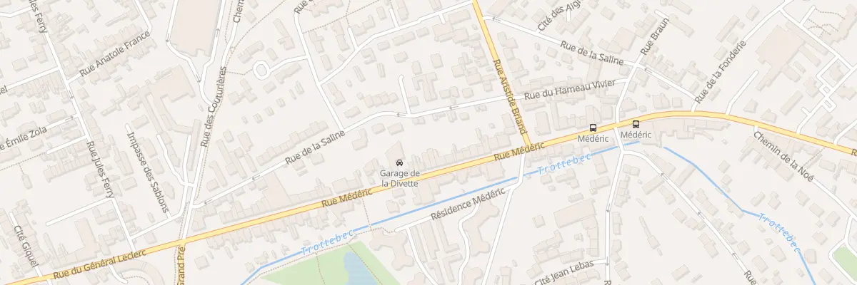 Plan du 63 Rue Médéric à Cherbourg-en-Cotentin