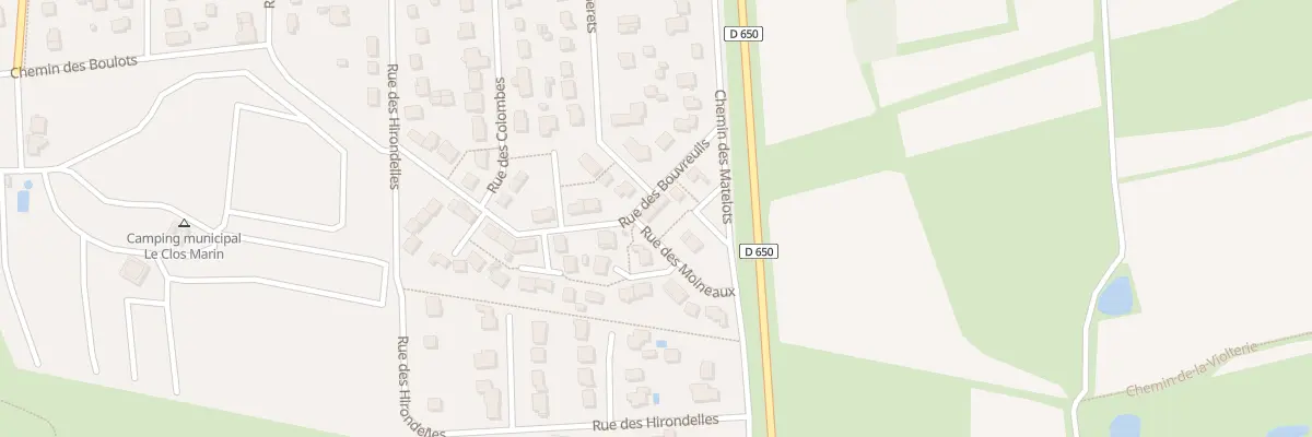 Plan du 16 Rue des Bouvreuils à Pirou
