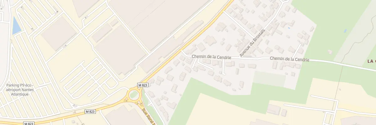 Plan du 3A Che de la Cendrie à Bouguenais