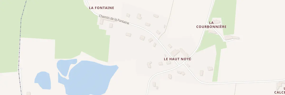Plan du 14 La Fontaine à Chasné-sur-Illet