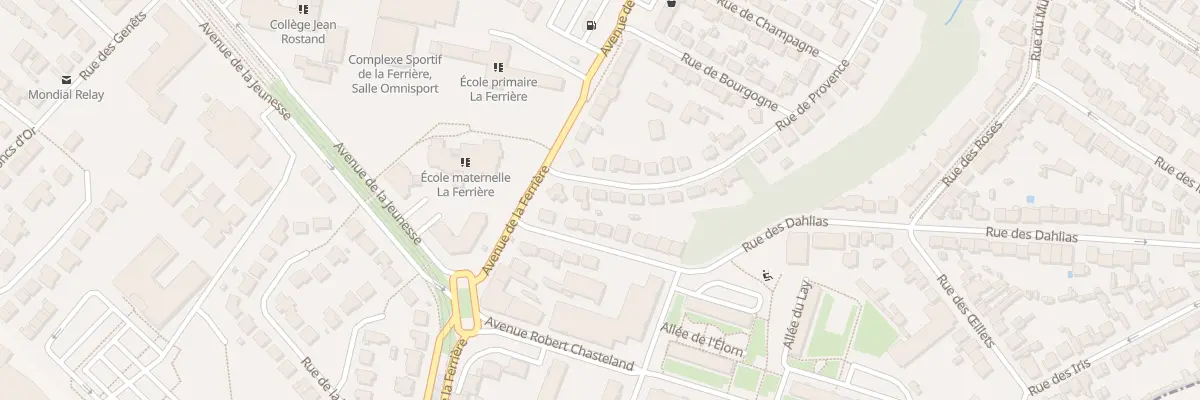 Plan du 6 Rue de Provence à Orvault