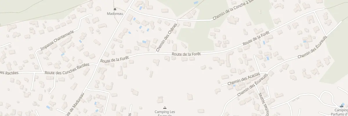 Plan du 22 Rte de la Forêt à Jard-sur-Mer