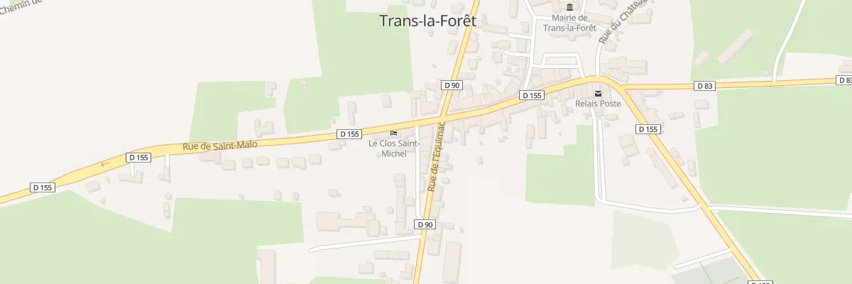 Plan du 4 Rue de l’Equimac à Trans-la-Forêt