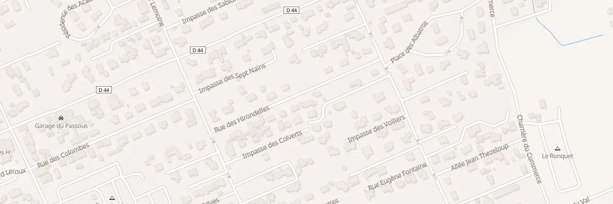 Plan du 14 Rue des Hirondelles à Agon-Coutainville