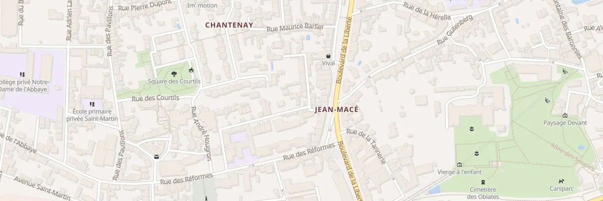 Plan du 6 Che des Vignes du Bourg à Nantes