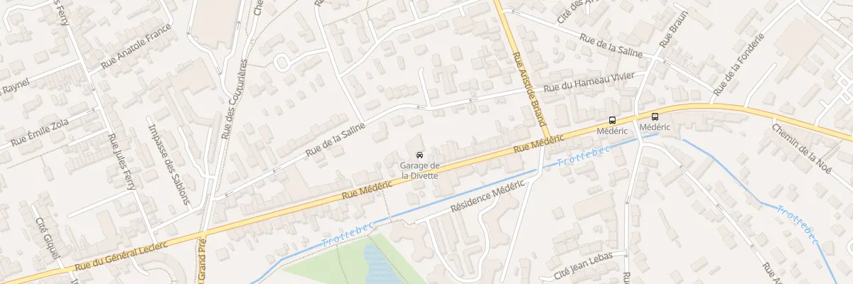 Plan du 55 Rue Médéric à Cherbourg-en-Cotentin