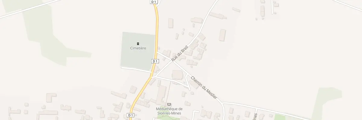 Plan du 18 Che du Meslier à Sion-les-Mines