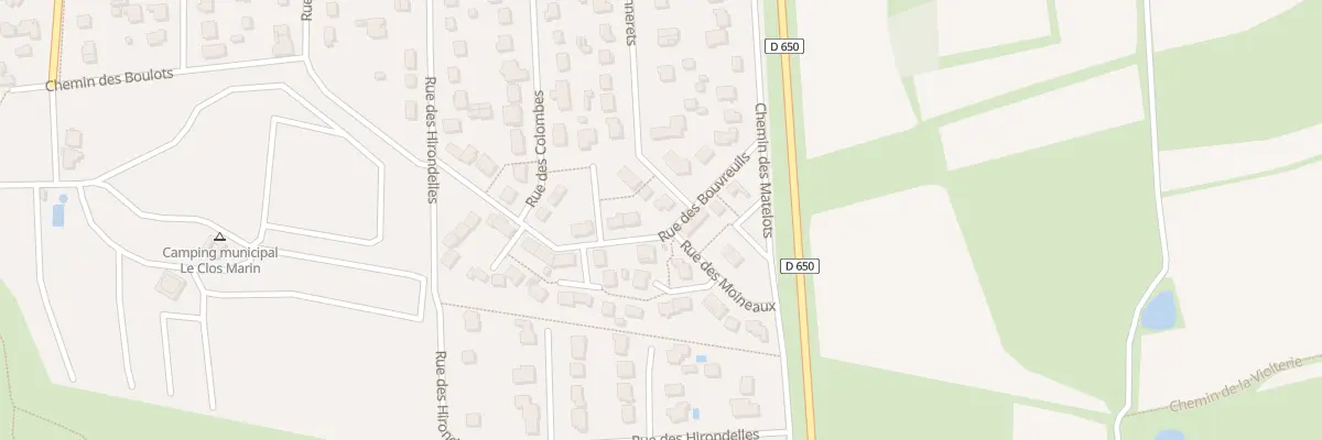 Plan du 13B Rue des Bouvreuils à Pirou