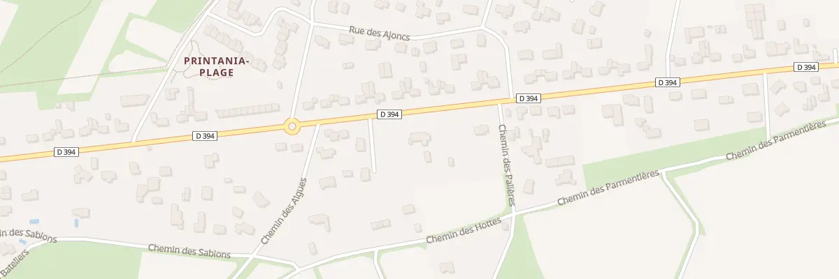 Plan du 405 Bd de la Mer à Créances