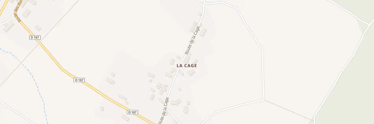 Plan du 51 Rte de la Cage à Rocheville