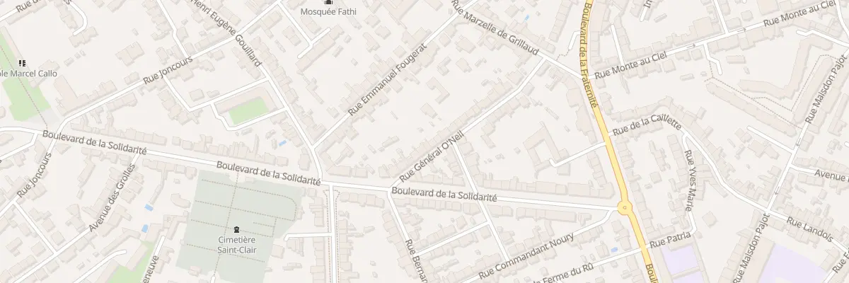 Plan du 26 Rue O Neil à Nantes