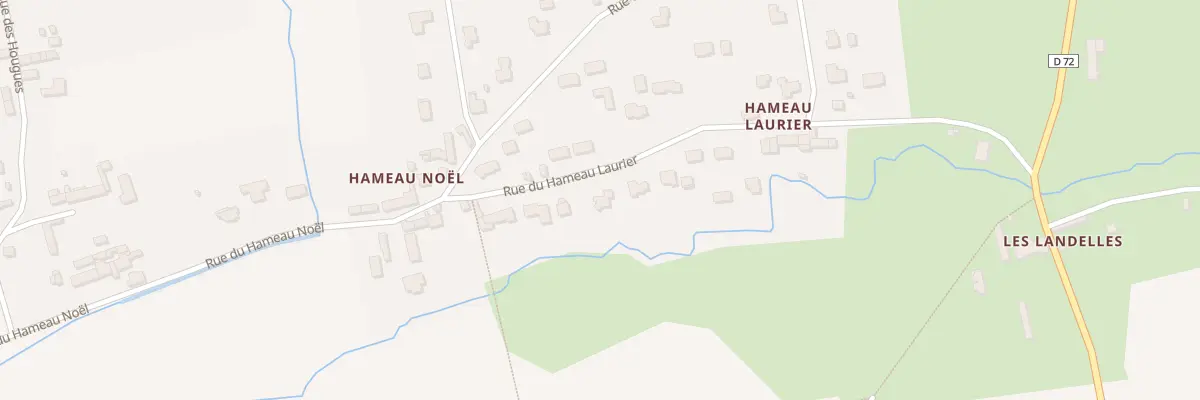 Plan du 36 Rue du Ham Laurier à Gouville-sur-Mer