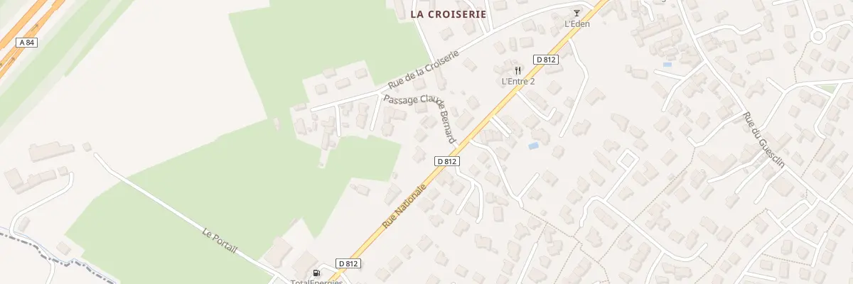 Plan du 68 Rue Nationale à Thorigné-Fouillard