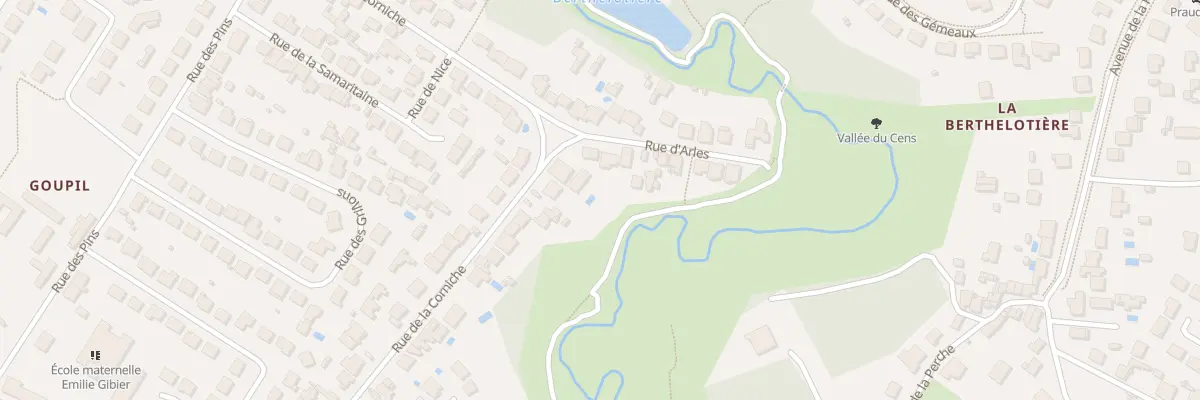 Plan du 62 Rue de la Corniche à Orvault