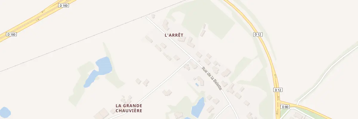 Plan du 2 La Grande Chauvière à Sainte-Flaive-des-Loups