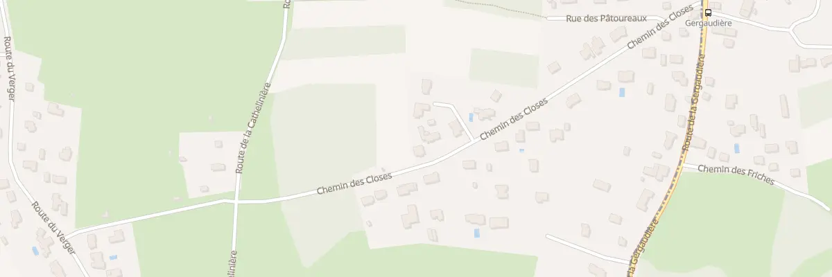 Plan du 22 Che des Closes à Treillières