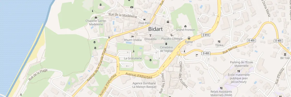 Plan du 4B Rue de l’Eglise à Bidart