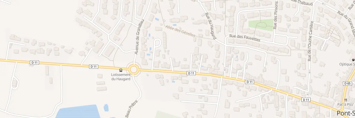 Plan du 65 Rue du Pays de Retz à Pont-Saint-Martin
