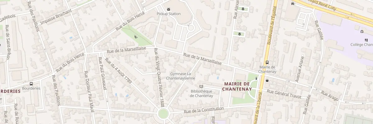 Plan du 21 Rue de la Marseillaise à Nantes