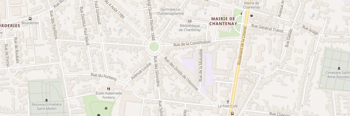 Plan du 18 Rue des Droits de l’Homme à Nantes