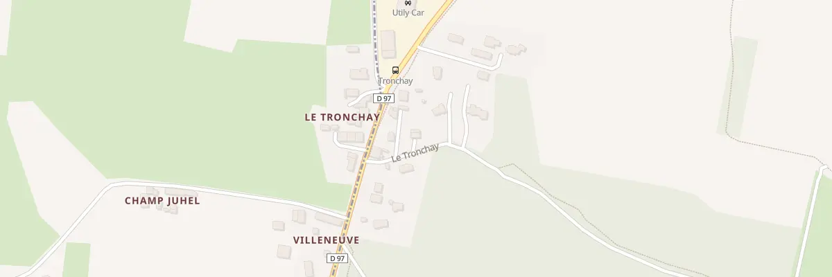 Plan du 13 Le Tronchay à Saint-Sulpice-la-Forêt