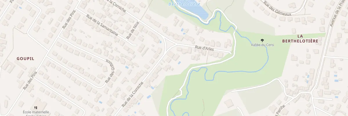Plan du 60B Rue de la Corniche à Orvault