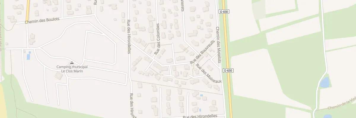 Plan du 11 Rue des Bouvreuils à Pirou