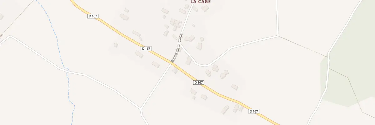 Plan du 67 Rte de la Cage à Rocheville