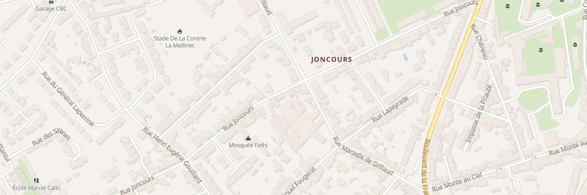 Plan du 103 Rue Joncours à Nantes