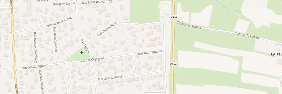 Plan du 21 Rue des Cigognes à Pirou
