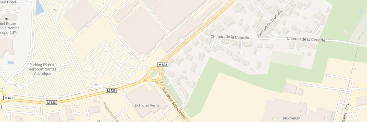 Plan du 112T Rue de l’Aviation à Bouguenais