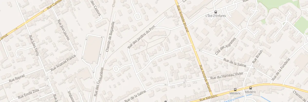 Plan du 106 Rue des Pervenches à Cherbourg-en-Cotentin