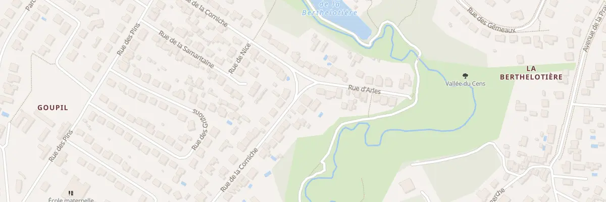 Plan du 58 Rue de la Corniche à Orvault