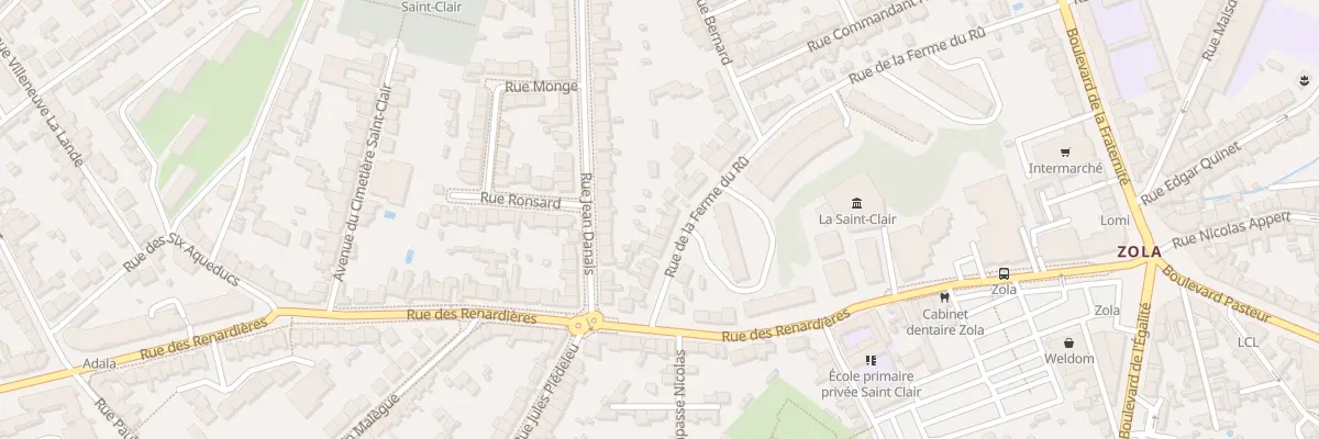 Plan du 52 Rue de la Ferme du Rû à Nantes