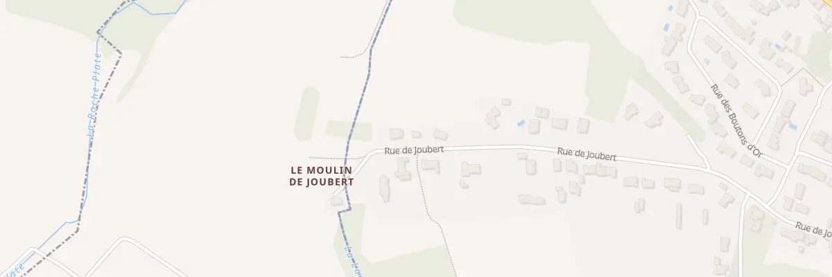 Plan du 38 Rue de Joubert à Saint-Colomban
