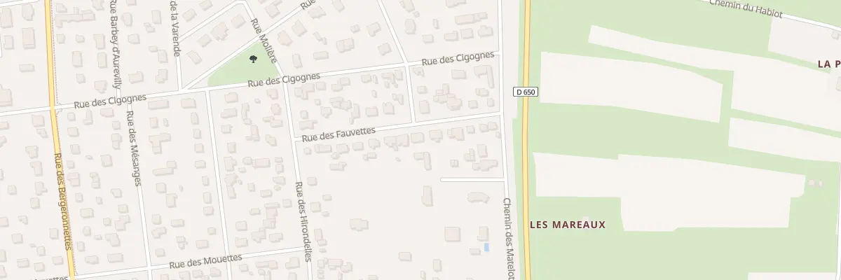 Plan du 16 Rue des Fauvettes à Pirou